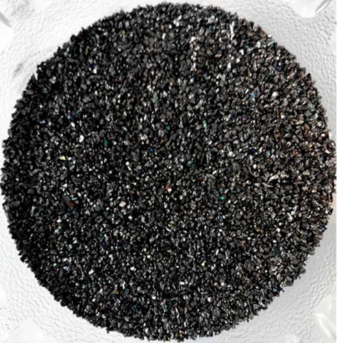 供应同丰磨料专用 黑碳化硅 粒度砂 段砂 16-54目