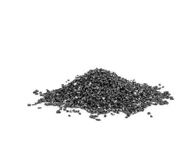 黑碳化硅砂砾磨料粉照片